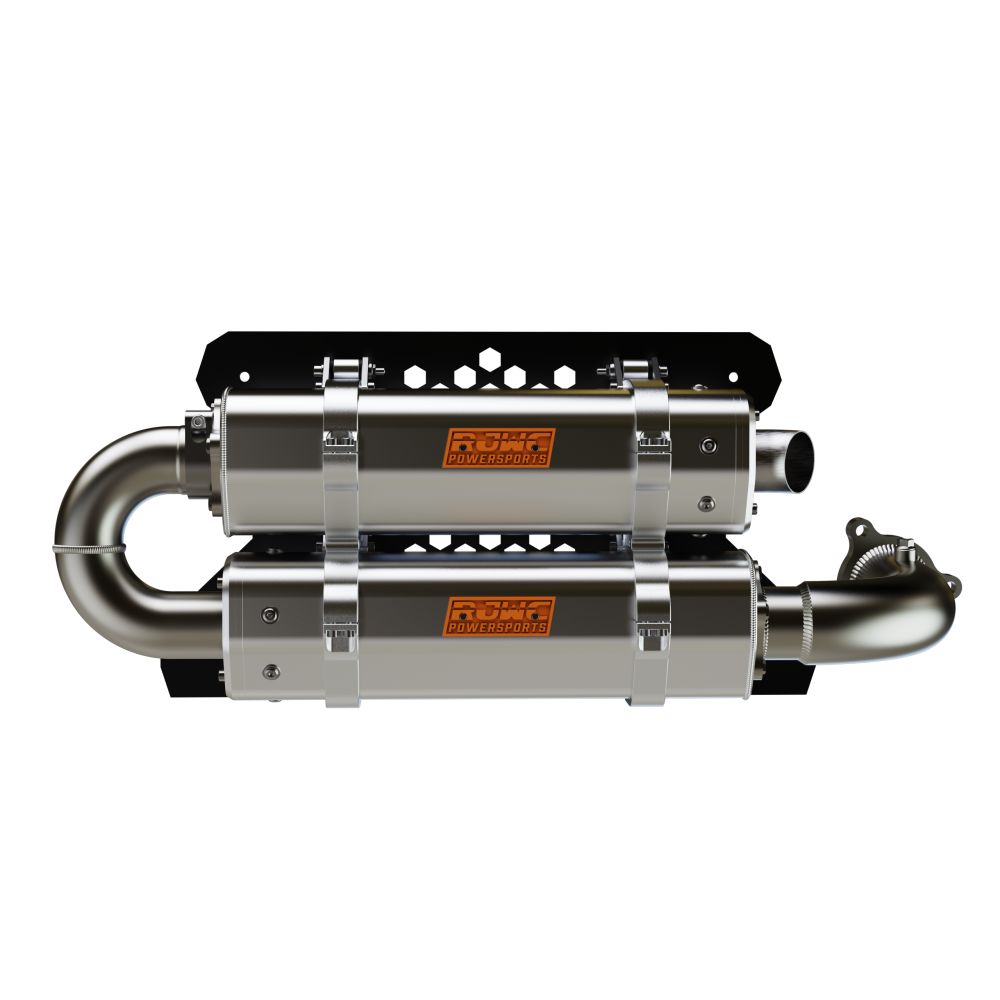 RJWC Dual APX Quiet Exhaust For Polaris RZR XP 2016-2020 10060050