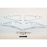 Brazos de control delanteros superiores e inferiores High Lifter Apexx con rótulas para Polaris (blancos, HDFFA-RNG9-W-BJI)