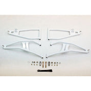 High Lifter Front Forward Upper And Lower White Control Arms For Polaris Models MCFFA-RNG9-W