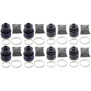 Complete Front & Rear Inner & Outer CV Boot Repair Kit LT-A500X 2009-2010 For Su