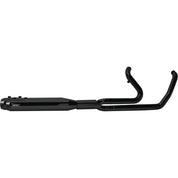 Two Brothers Racing 2-Into-1 Black Full System Comp-S with Ghost Pipe 005-46802-B