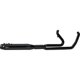 Two Brothers Racing 2-Into-1 Black Full System Comp-S with Ghost Pipe 005-46802-B