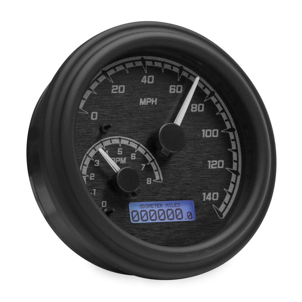 Dakota Digital MVX-2002 Series Gauge Black/Grey/Black - MVX-2011-KG-K