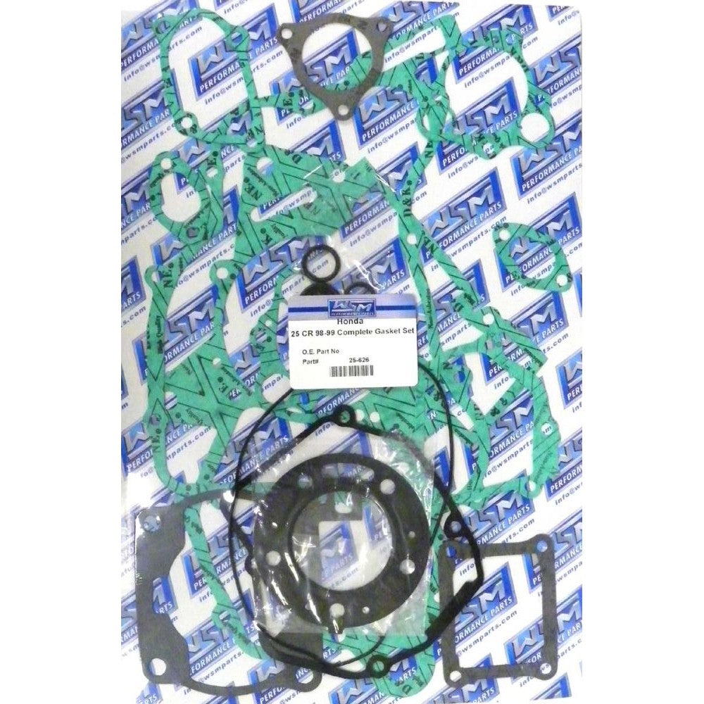 WSM Complete Gasket Kit For Honda 125 CR 98-99 25-626