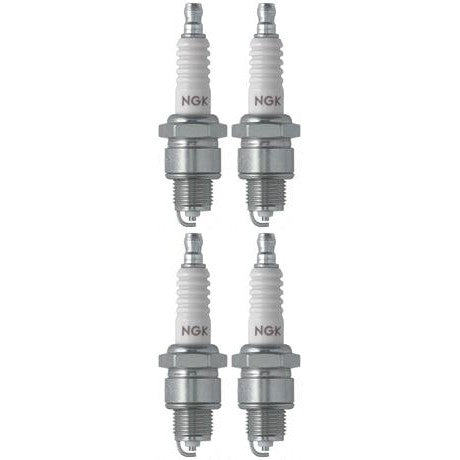 Set 4 NGK Standard Spark Plugs for Suzuki RV90 1977-1973 Engine 90cc