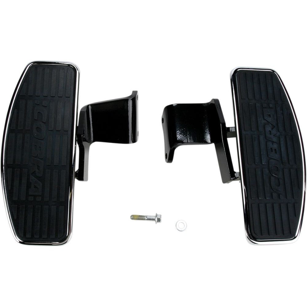 Cobra Boulevard Front Floorboard Kit Chrome - 06-1618