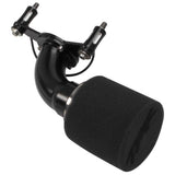 Admisión de aire para motocicleta negra Two Brothers Racing 034-377-03-B