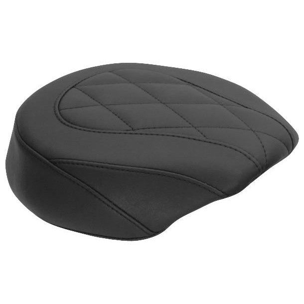 Harley XL1200C 04-06,10-16 Wide Tripper Passenger Seat Diamond Black by Mustang