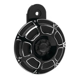 Arlen Ness Beveled Gloss Black 110db Horn for Harley 91-15 Sportster XL Models