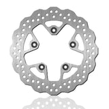 Rotor de freno BikeMaster para Suzuki GSX750 Katana 1998-2003 Contour trasero plateado