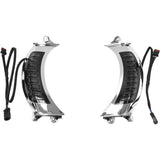 Luces de giro cromadas para ventilación de carenado Letric Lighting
