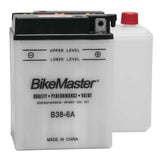 Performance Conventional Battery For Moto Guzzi Falcone 500 1950-1967 White