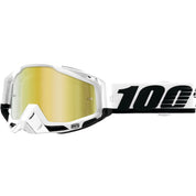 100% Gen1 Racecraft Goggles Stuu with Gold Mirror Lens - 50110-333-02