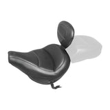 Mustang Standard Touring Seat With Backrest Black 79330