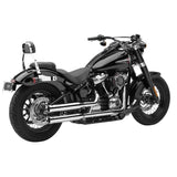 Silenciadores Cobra Neighbor Hater de 3" cromados - 6047
