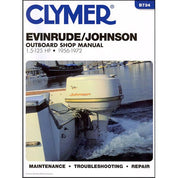 Clymer B734 Clymer Manual, Evin/jhnsn 1.5-125 Hp Ob 56-72