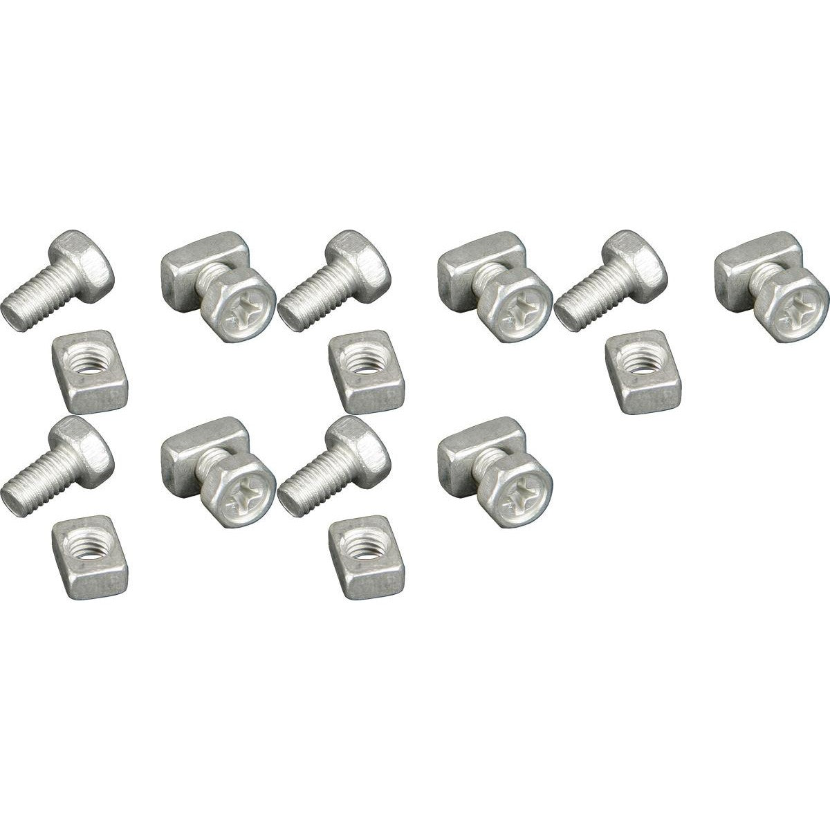Yuasa Set of 5 Nut & Bolt Set 6X12MM