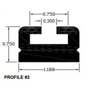 SPI Black Slide Runner Profile 2 66" 102-66-80