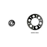 DRIVEN 520 Front & Rear Steel Sprocket Kit for Street SUZUKI GSX-R750 2011-2016