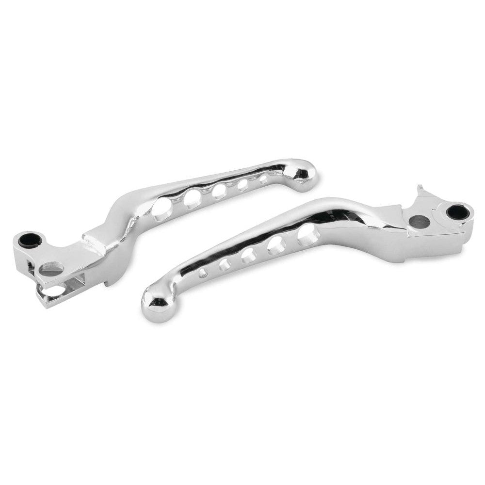 Bikers Choice O-Series Lever For - 053523 Pair 5-Hole Chrome