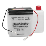 BikeMaster Performance Conventional Battery For Kawasaki KE175 1976-1978 White