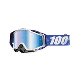 100% Gen1 Racecraft Goggles Cobalt Blue with Blue Mirror Lens - 50110-002-02