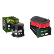 HIFLO FILTRO Oil and Air Filter Kit for YAMAHA XVS1300 C Stryker 1GP,27D 11-16
