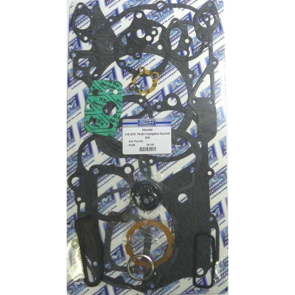 WSM Complete Gasket Kit For Honda 110 ATC 79-85 25-102