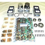 Kit de reconstrucción de cabezal de potencia WSM para Mercury / Mariner 135 - 150 6 cilindros 2.5L 95-12 .015 Más de