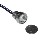 Lámpara empotrada Royal Flush Mount G2 LED de 3 cables, 9/16", pulido/rojo/rojo