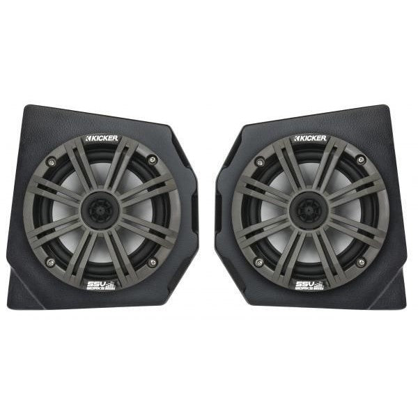 SSV Works 6.5'' Kicker Speakers W/ 4 Speaker Overhead Sound Bar For Can-Am HD10 18-22