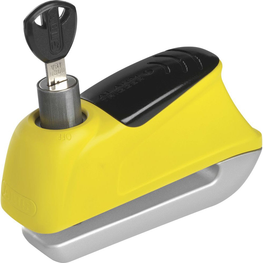 Abus Trigger Alarm Disc Lock 350 9.5mm Yellow - 55973