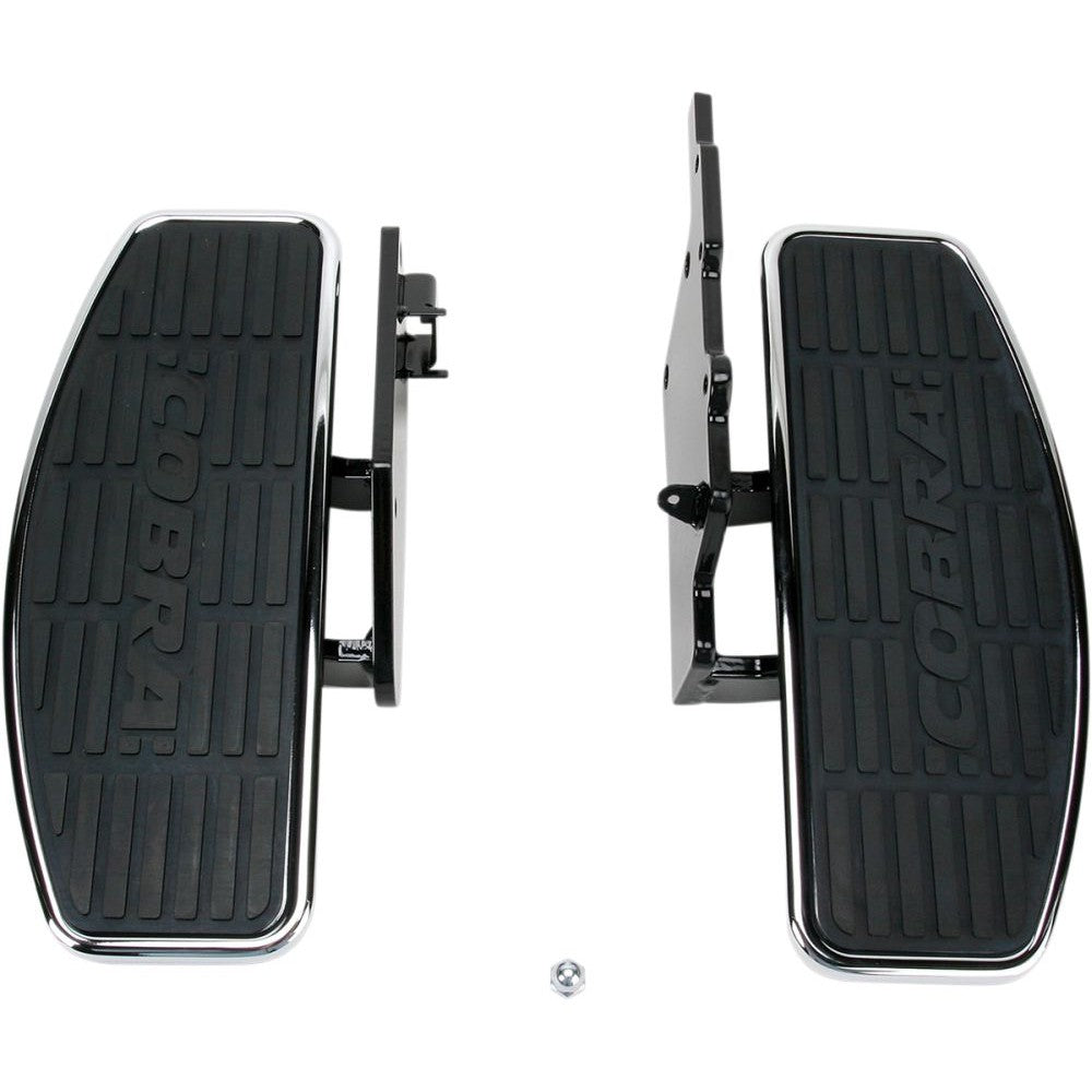 Cobra Boulevard Front Floorboard Kit Chrome - 06-1650