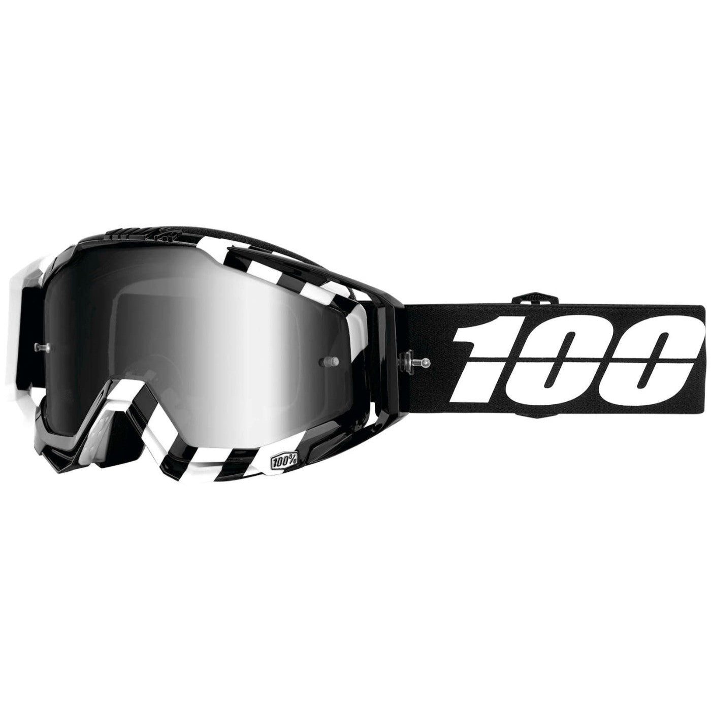 100% Gen1 Racecraft Goggles Alta with Silver Mirror Lens - 50110-316-02