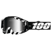 100% Gen1 Racecraft Goggles Alta with Silver Mirror Lens - 50110-316-02