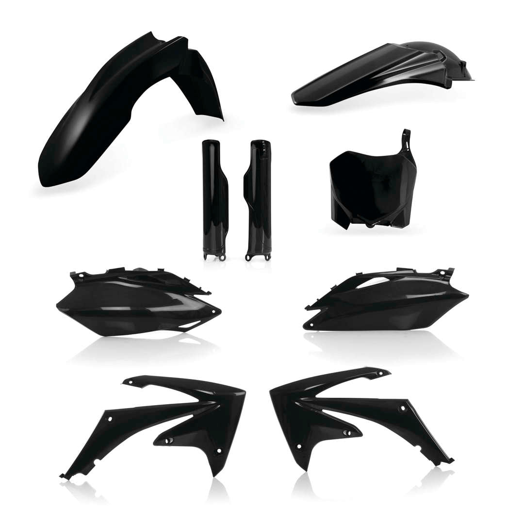 Acerbis Black Full Plastic Kit for Honda - 2198000001
