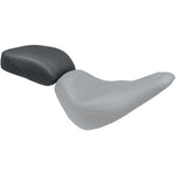 Asiento trasero Mustang Wide Tripper liso negro para Harley-Davidson Softail Slim FLSL 107 2018-2021 75064