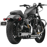 Silenciadores Cobra Neighbor Hater de 3" cromados - 6086
