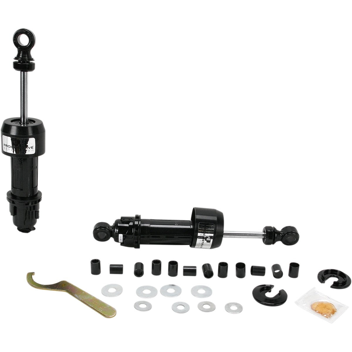 Moto Guzzi 500 V50 1979-1983 12 Series Shock 12.5" Black by Progressive