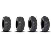 System 3 Set Of Two SS360 Sand/Snow Bias Tires (2 Ply) 32x10-15 And Two 32x12-15 Tires