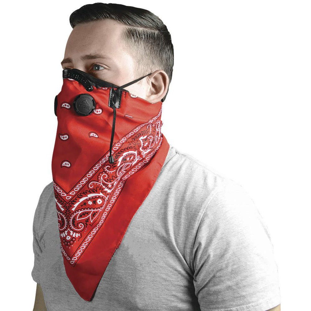 ATV/UTV Tek Rider Dust Masks Pro Bandana, Red