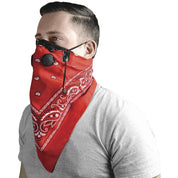 ATV/UTV Tek Rider Dust Masks Pro Bandana, Red