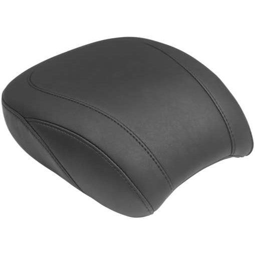 Mustang Wide Tripper Rear Passenger Smooth Seat Black 75883