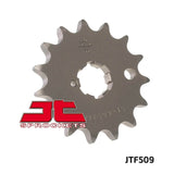 Piñón delantero de acero de 15 dientes para Kawasaki KZ400C de calle (1978)