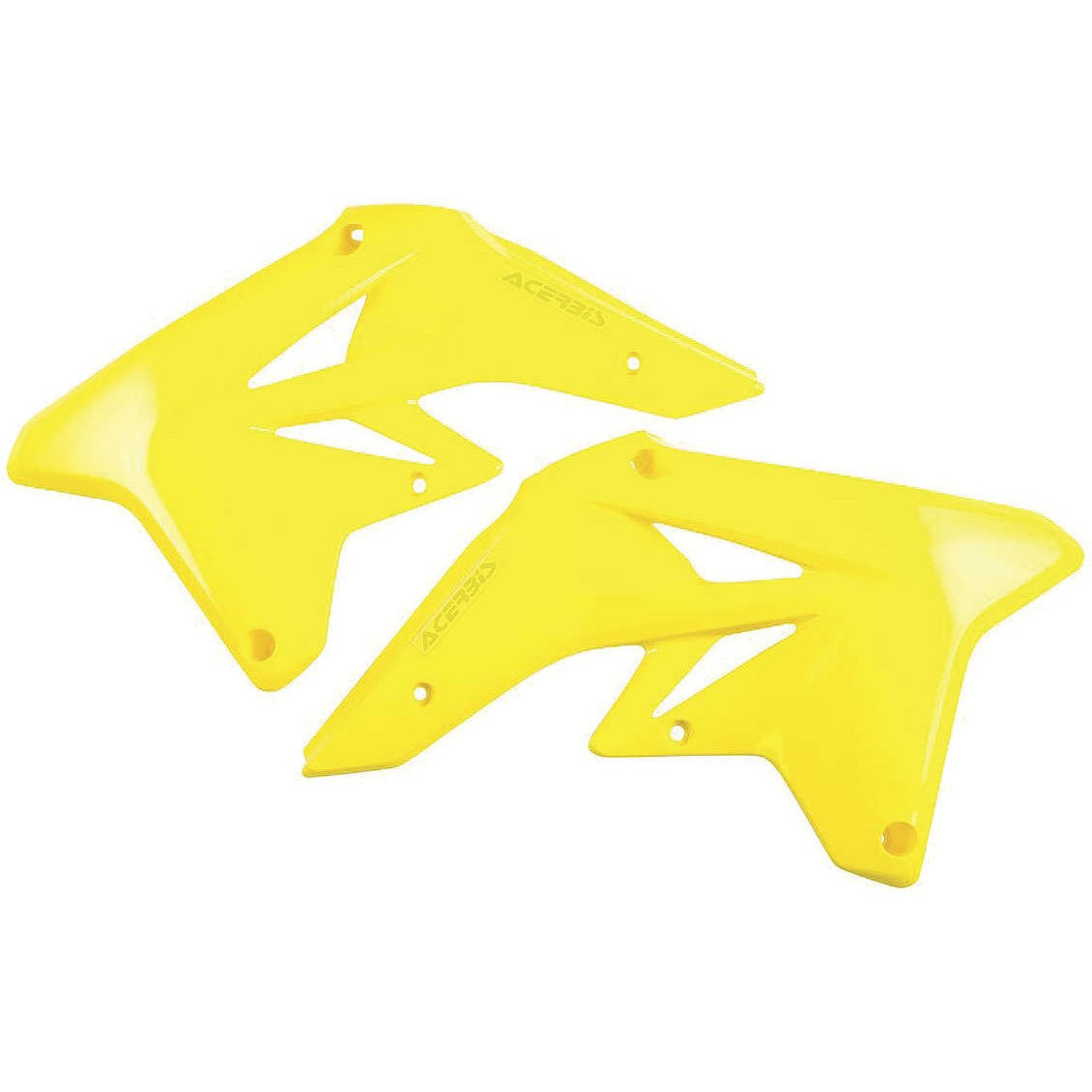 Acerbis Yellow Radiator Shrouds for Suzuki - 2081900231