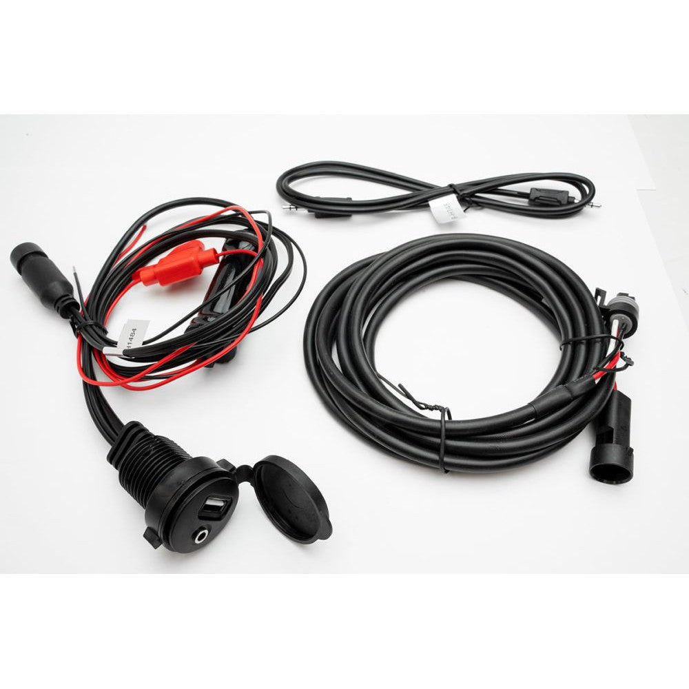 SSV Works Overhead Sound Bar With RCA Harness And AUX/USB Add-On For Polaris Ranger 18-22