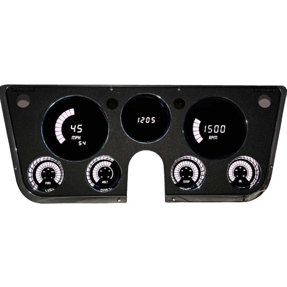 Intellitronix 1967-1972 Chevy Truck LED Digital Bargragh BG6003 - White