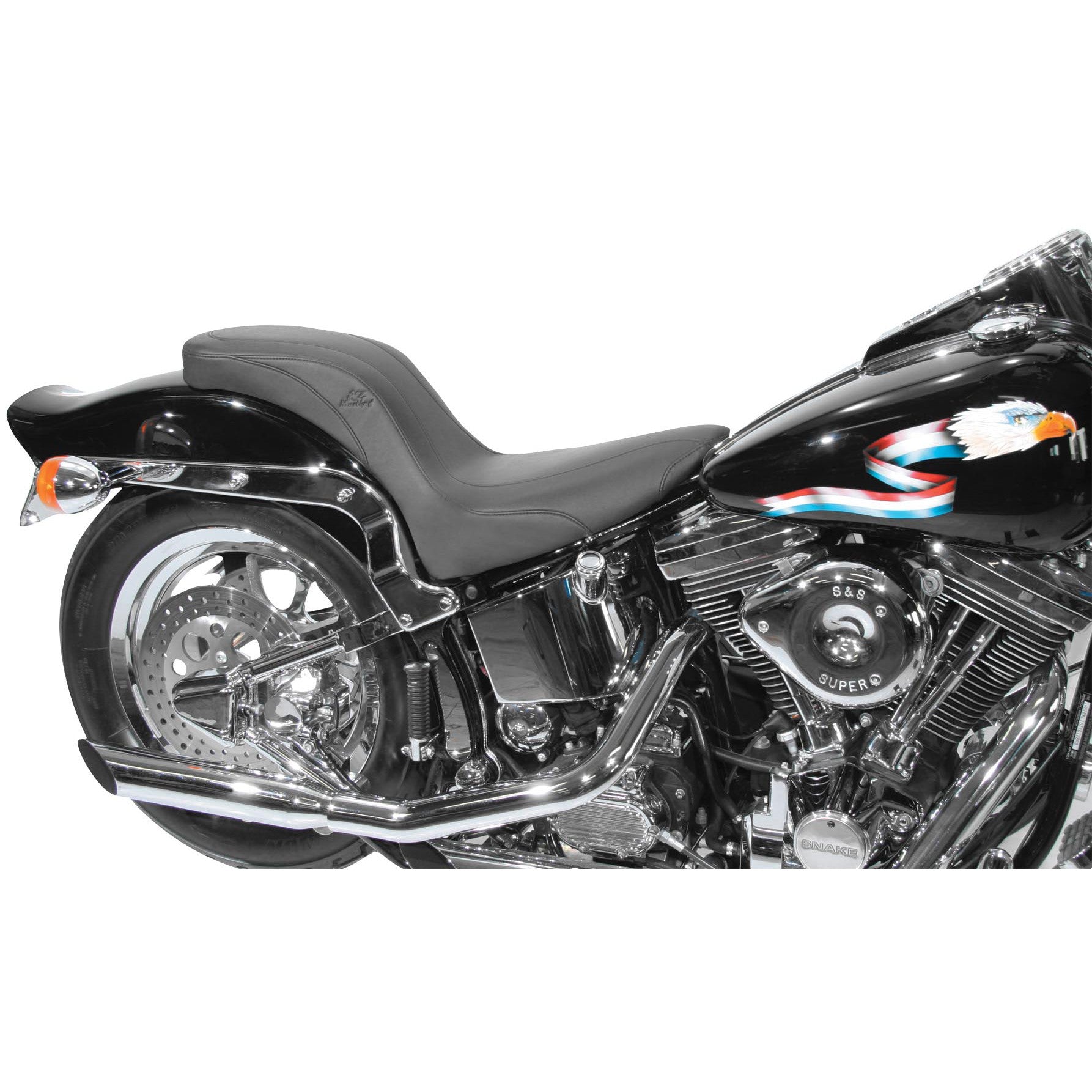 Harley FLSTF Softail Fat Boy 1990-1999 DayTripper Seat One Piece by Mustang