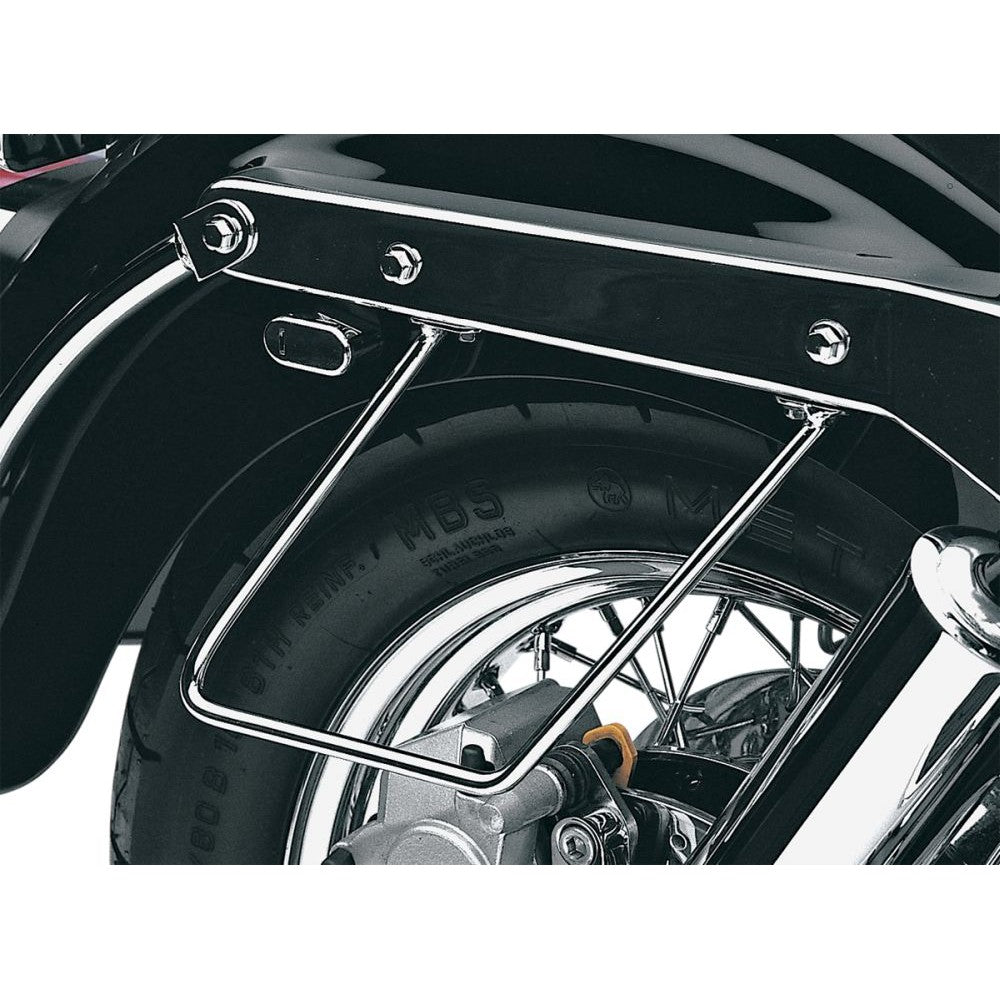 Cobra Saddlebag Supports Chrome - 02-6461