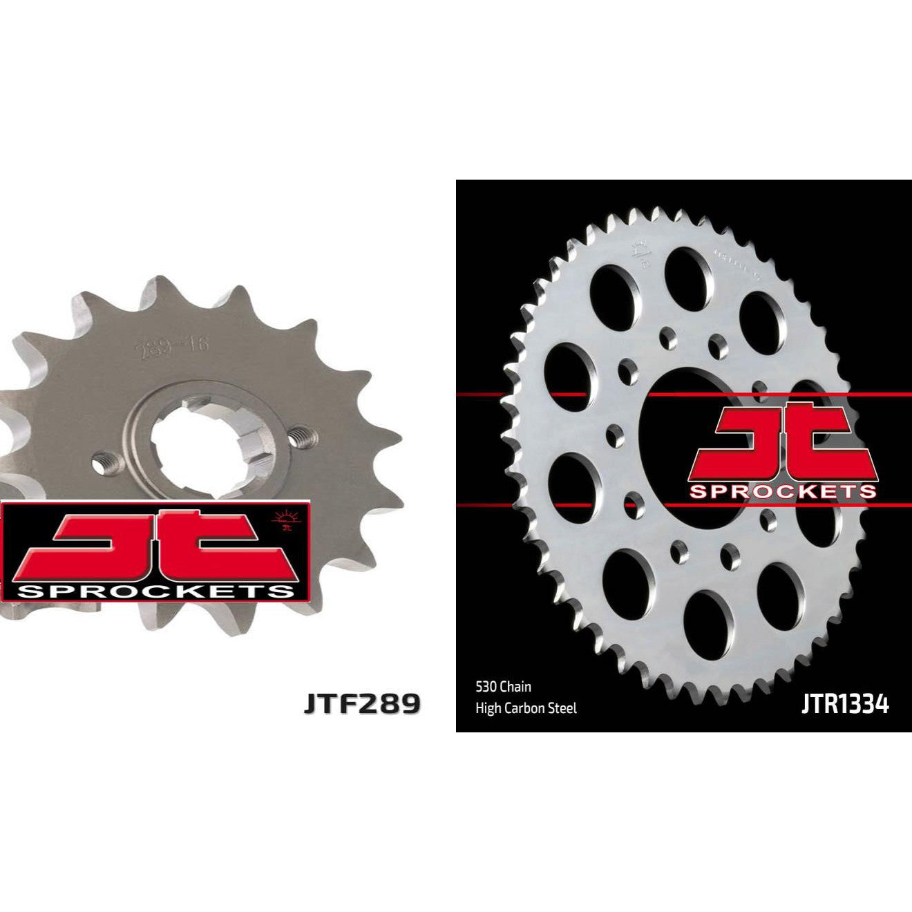 Front & Rear Sprocket Kit for HONDA FT500 C-PC07 82-84 JT Sprockets